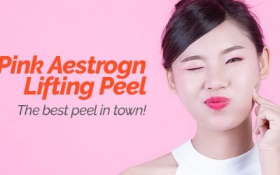 Aestrogn Pink Peel best peel in Kochi