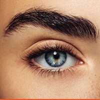 Excess hair removal of eyebrow